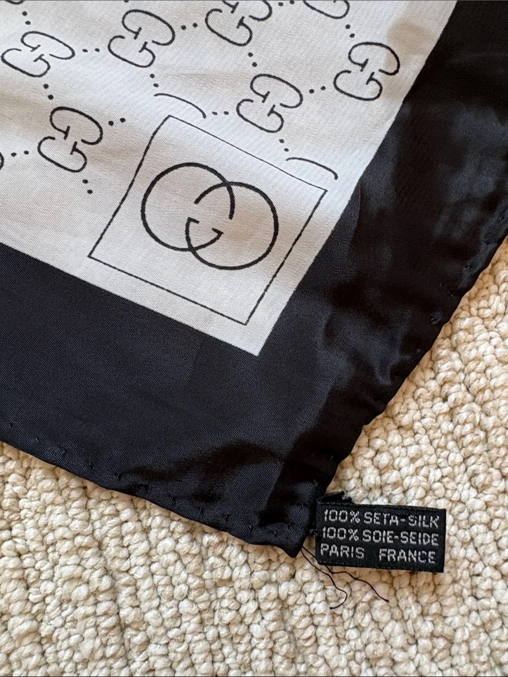 Gucci Silk Scarf
